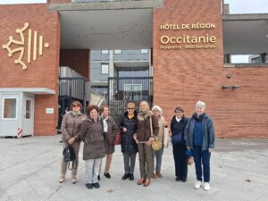 APGM devant l'Hôtel de Région